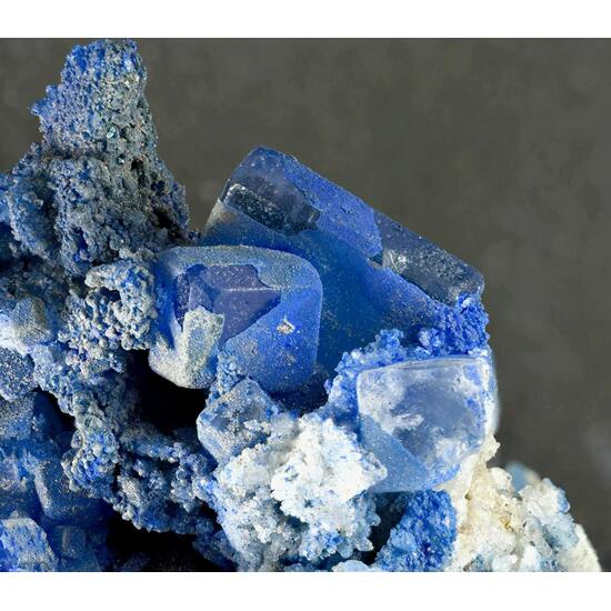 Fluorite & Azurite