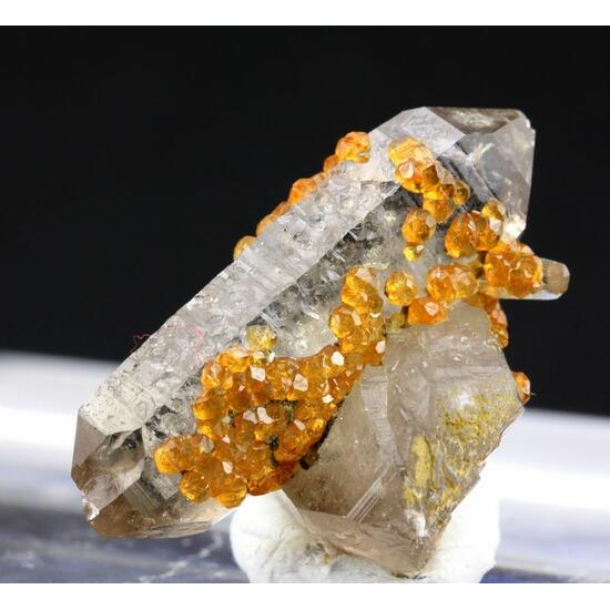 Smoky Quartz & Spessartine