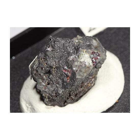 Pyrostilpnite Pyrargyrite & Native Arsenic