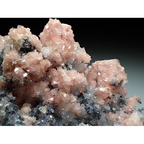 Rhodochrosite & Quartz