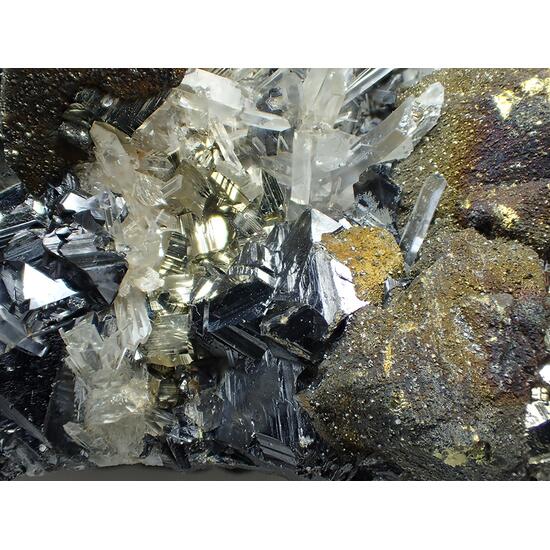 Chalcopyrite Sphalerite & Quartz