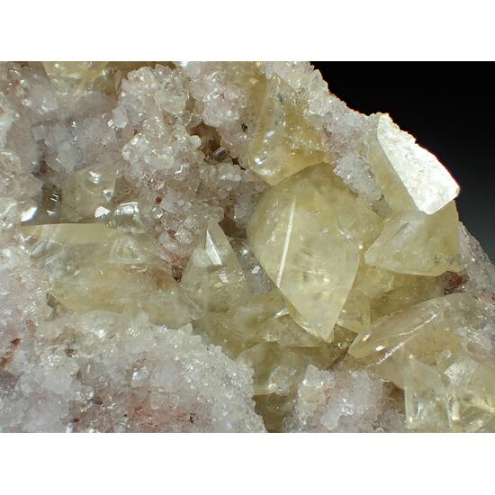 Harmotome & Calcite