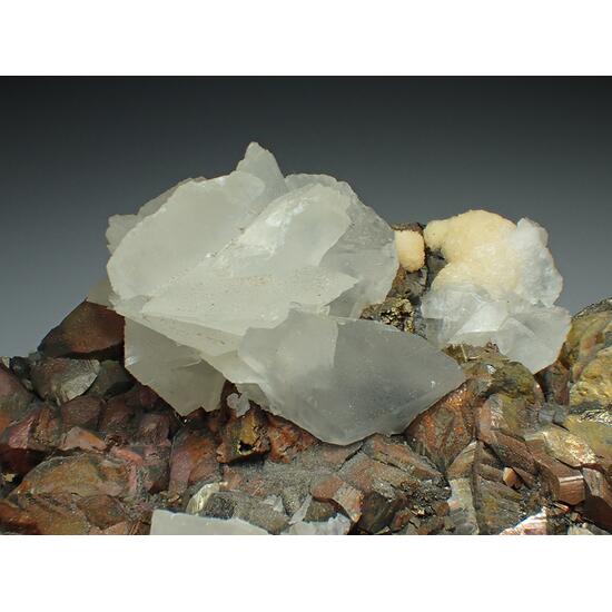 Chalcopyrite & Calcite