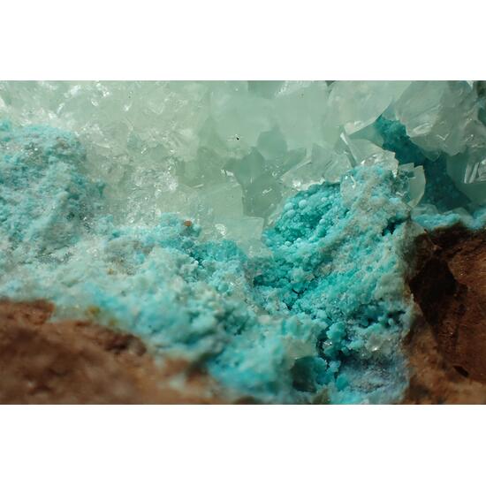 Chrysocolla & Calcite