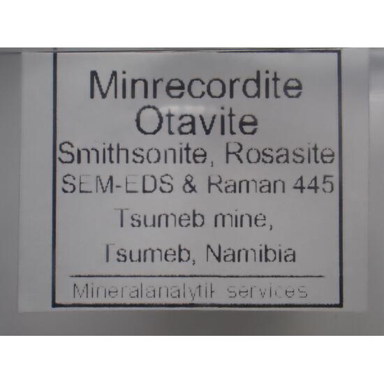 Minrecordite & Otavite