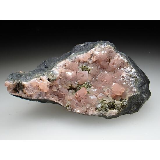 Rhodochrosite & Pyrite