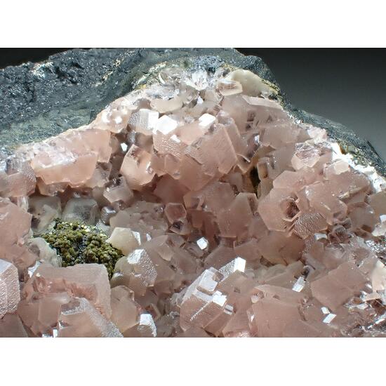 Rhodochrosite & Pyrite