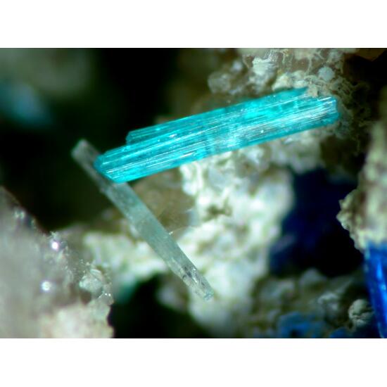 Caledonite Susannite & Linarite