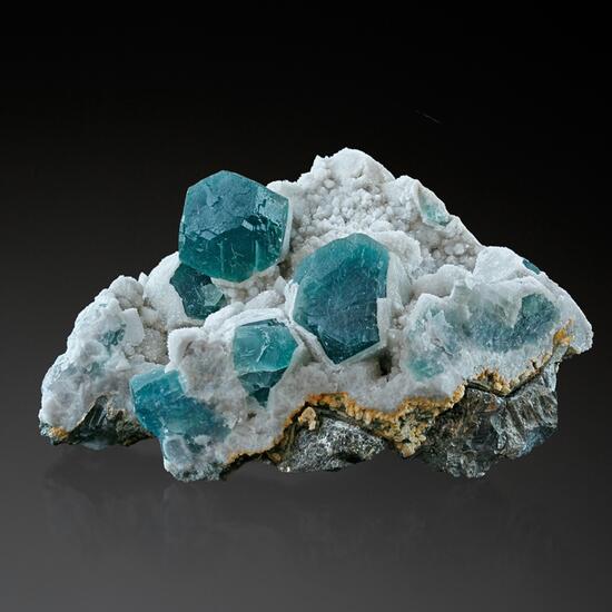 Fluorite & Quartz & Arsenopyrite