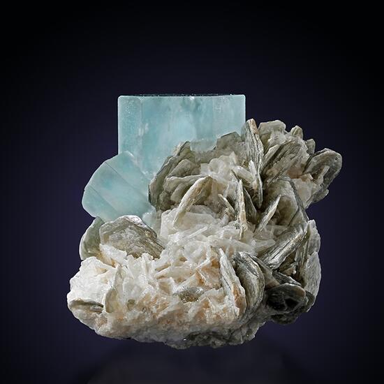 Aquamarine & Muscovite