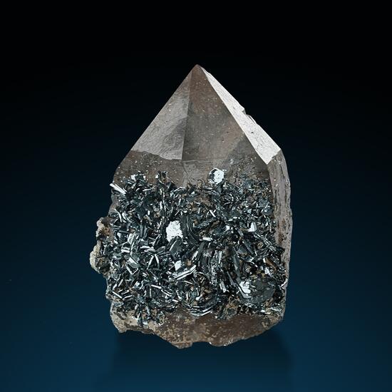Smoky Quartz With Hematite