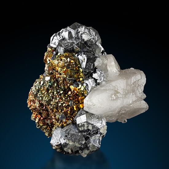 Galena Chalcopyrite & Calcite