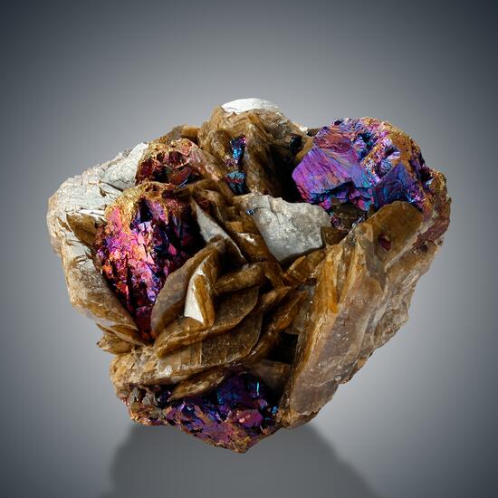 Chalcopyrite & Siderite