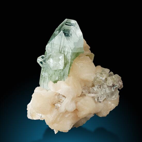 Apophyllite Var Fluorapophyllite & Stilbite