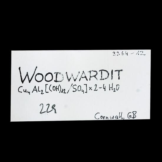 Woodwardite