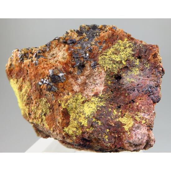 Ferrimolybdite & Molybdenite