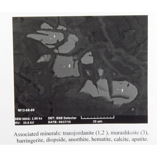 Transjordanite Murashkoite & Barringerite