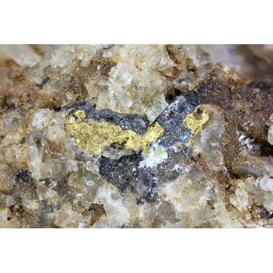 Tetradymite & Native Gold