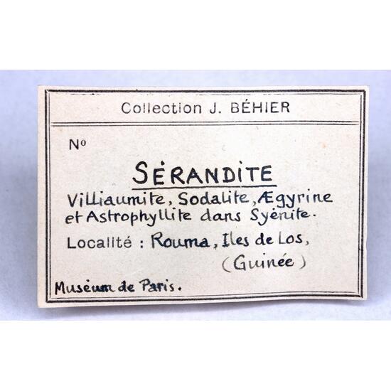 Sérandite & Villiaumite