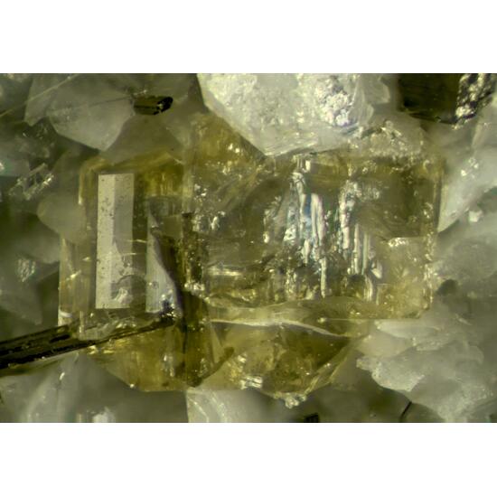 Narsarsukite & Leucosphenite With Richterite Amphibole