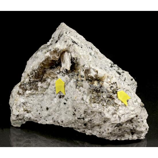 Adamsite-(Y) Psm Shomiokite-(Y) With Bastnäsite Eudidymite Epididymite & Chabazite-Na On Parisite-(Ce) With Donnayite-(Y) & Synchysite-(Ce)