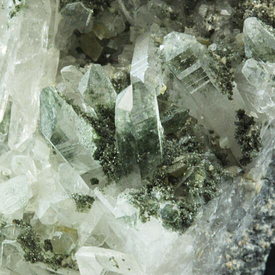 Quartz Siderite & Clinochlore