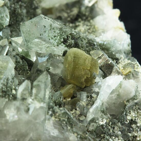 Quartz Siderite & Clinochlore