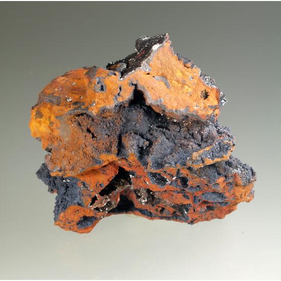 Hydrohetaerolite With Calcite & Hemimorphite