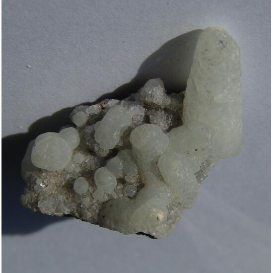 Thomsonite-Ca On Calcite