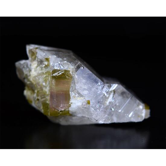 Elbaite With Quartz