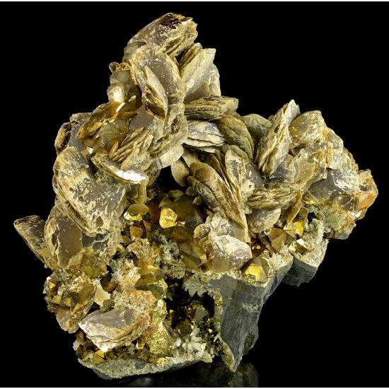 Siderite & Pyrite With Quartz