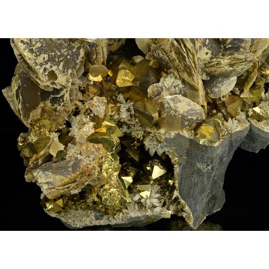 Siderite & Pyrite With Quartz