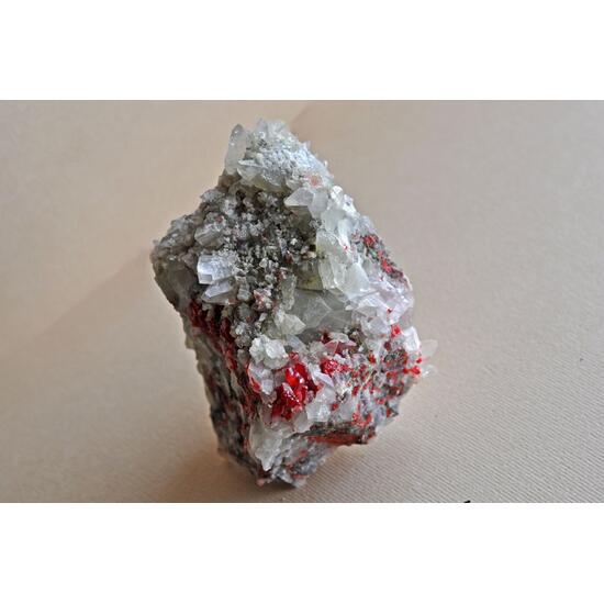 Realgar & Calcite