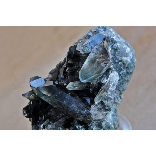 Quartz With Chlorite Inclusions