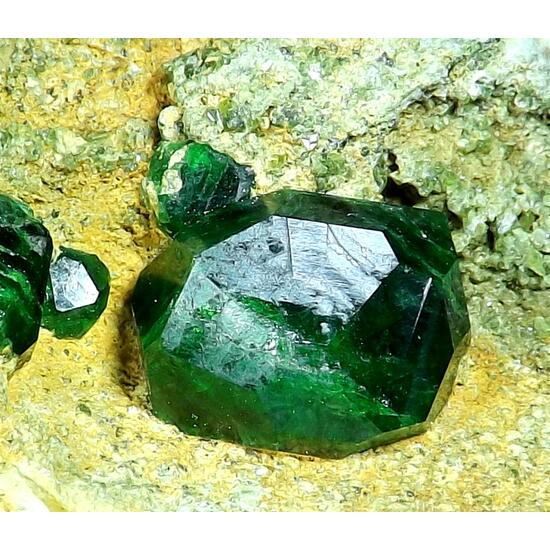 Andradite Var Demantoid