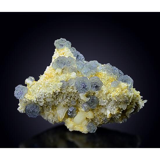 Fluorite With Calcite