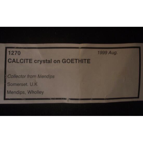 Calcite On Goethite