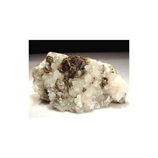 Sphalerite On Calcite