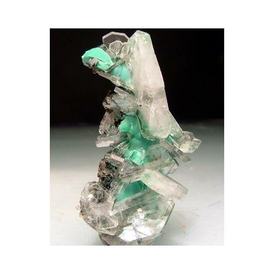 Baryte & Malachite