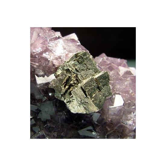 Fluorite & Chalcopyrite