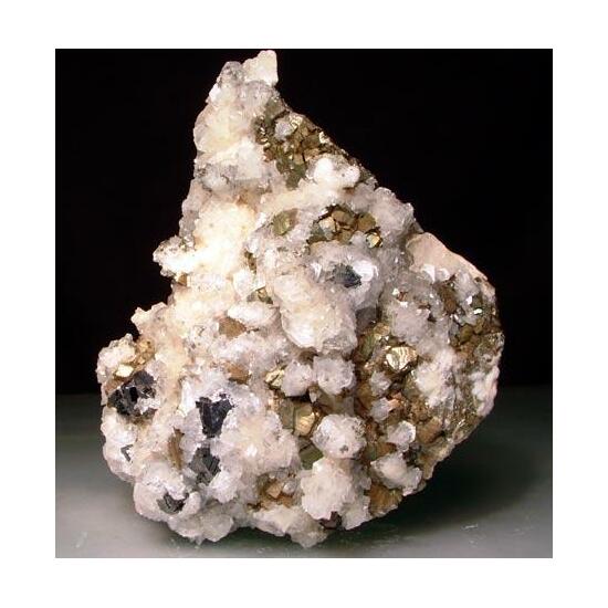 Calcite Sphalerite & Arsenopyrite