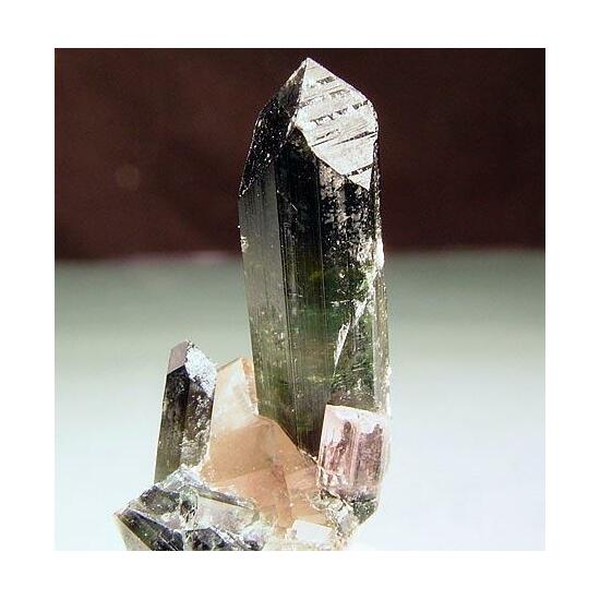 Liddicoatite & Quartz