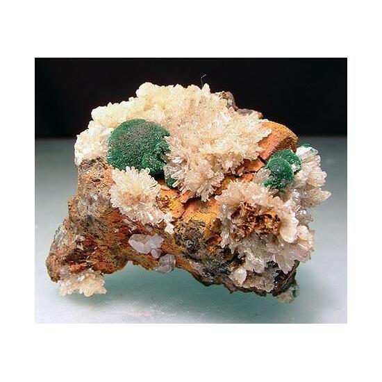 Malachite Mimetite Cerussite & Wulfenite