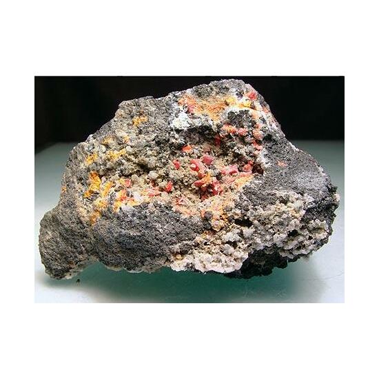 Native Arsenic Realgar & Stibnite