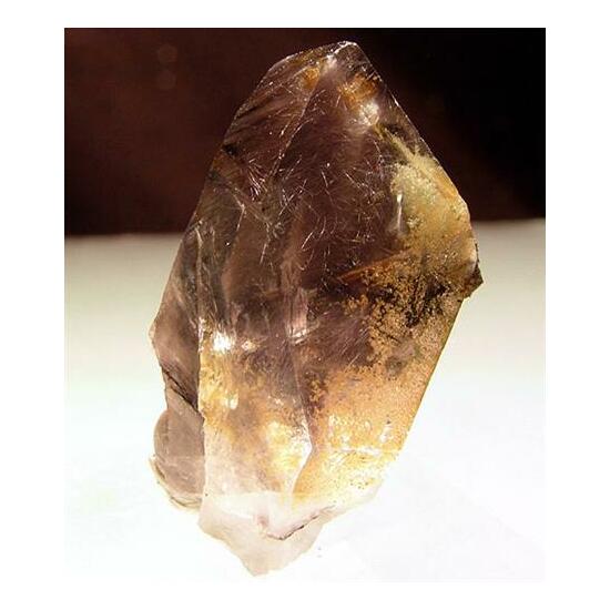 Quartz With Brookite & Rutile Inclusions