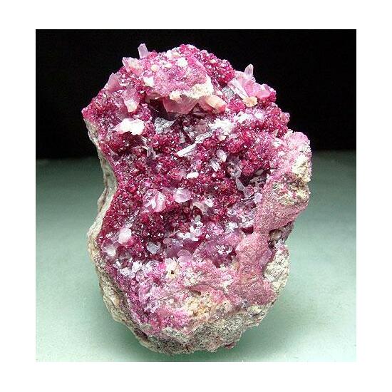 Roselite With Cobaltoan Calcite & Calcite