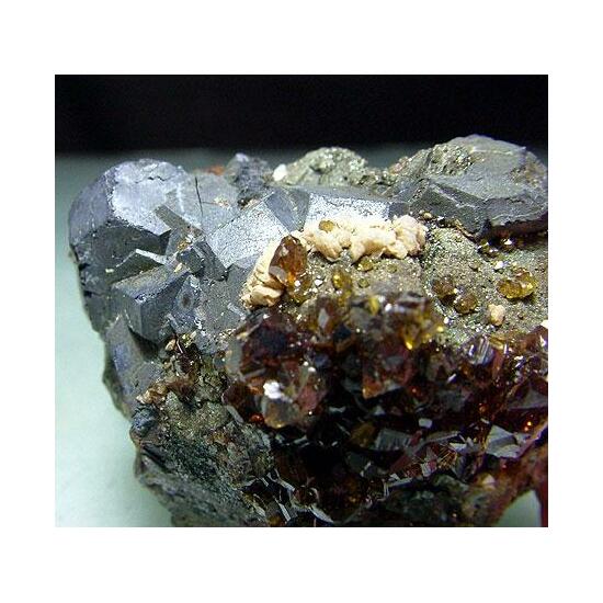 Galena Sphalerite & Pyrite