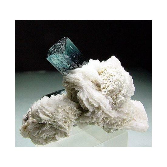 Indicolite With Cleavelandite & Lepidolite