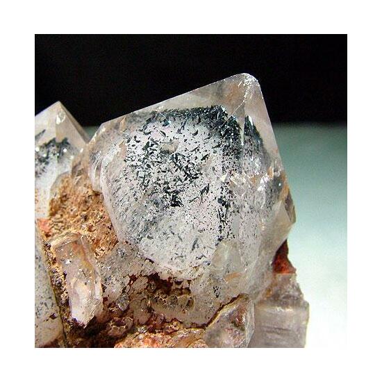 Quartz With Hematite Inclusions