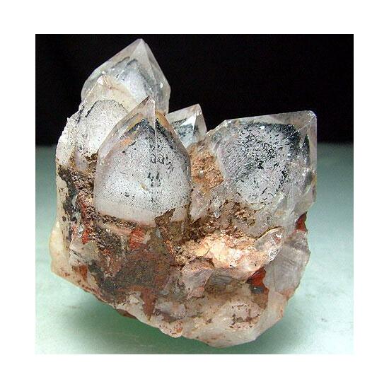 Quartz With Hematite Inclusions